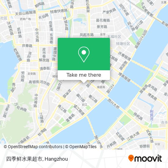四季鲜水果超市 map