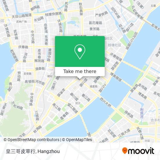 皇三哥皮草行 map