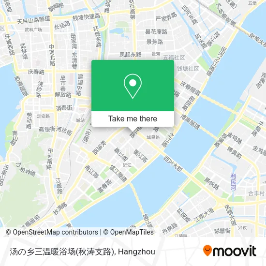 汤の乡三温暖浴场(秋涛支路) map