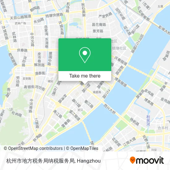 杭州市地方税务局纳税服务局 map