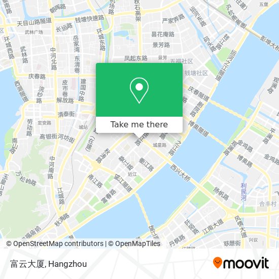 富云大厦 map