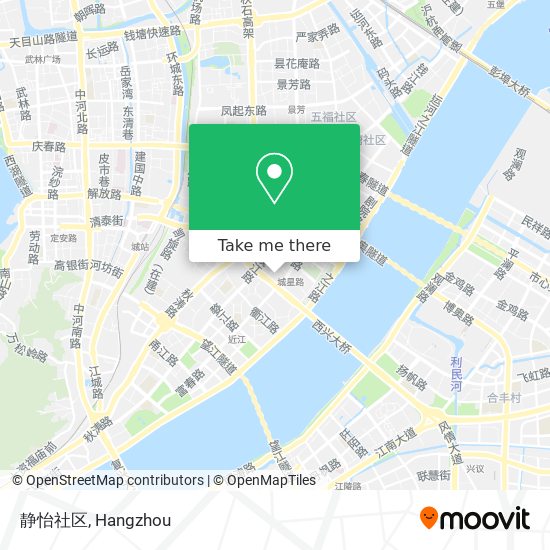 静怡社区 map