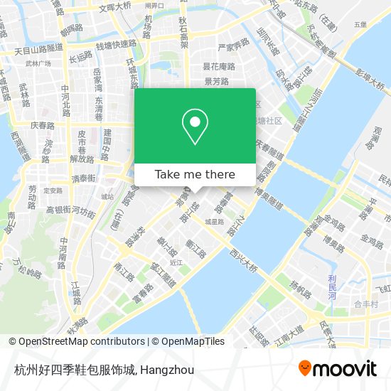 杭州好四季鞋包服饰城 map