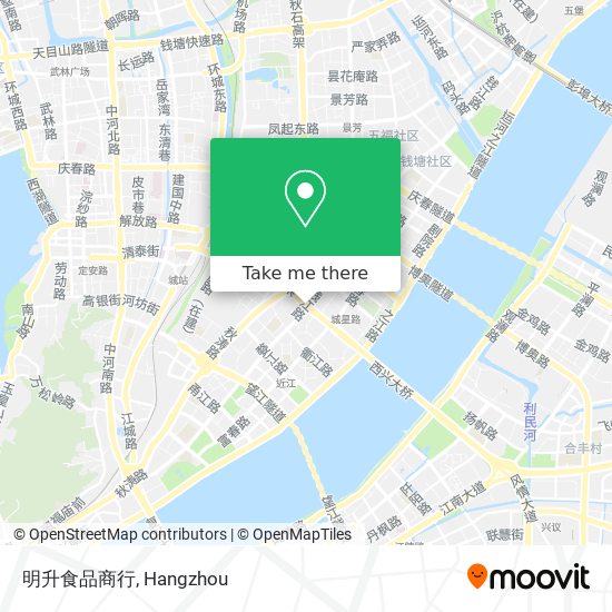 明升食品商行 map