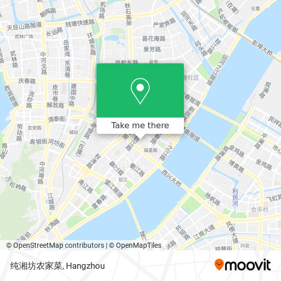 纯湘坊农家菜 map