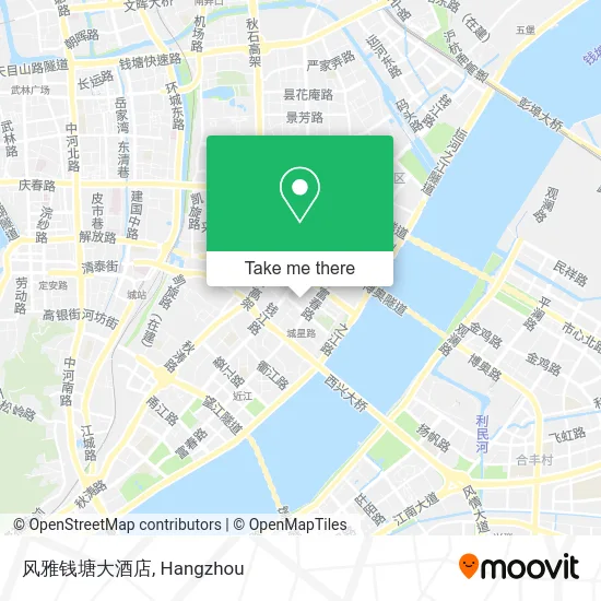 风雅钱塘大酒店 map