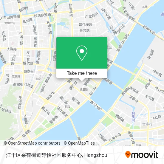 江干区采荷街道静怡社区服务中心 map