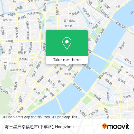 海王星辰幸福超市(下车路) map