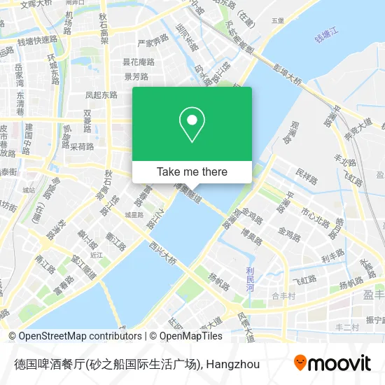 德国啤酒餐厅(砂之船国际生活广场) map