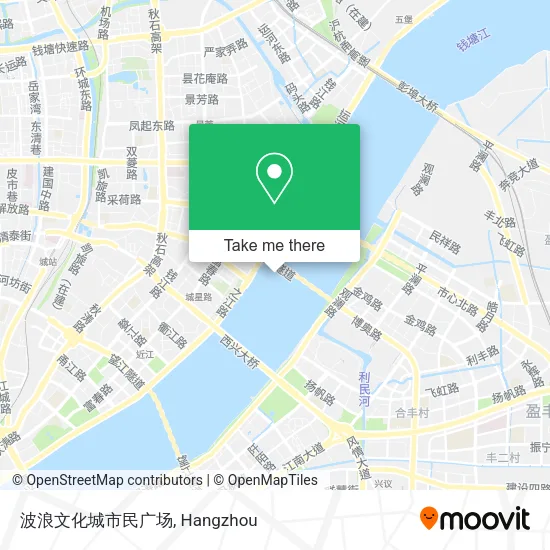 波浪文化城市民广场 map