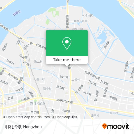 明利汽修 map