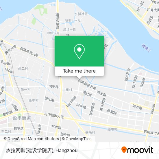 杰拉网咖(建设学院店) map