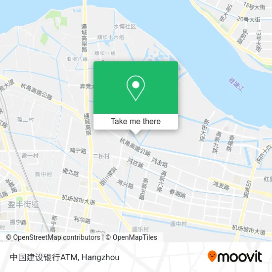 中国建设银行ATM map