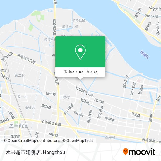 水果超市建院店 map