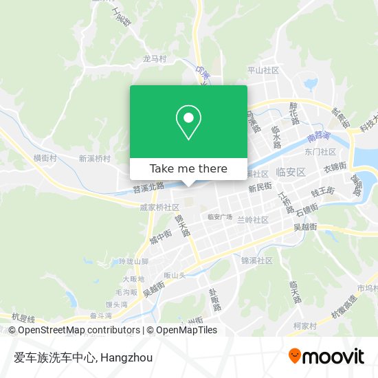 爱车族洗车中心 map