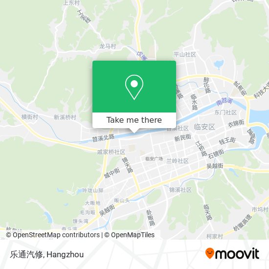 乐通汽修 map