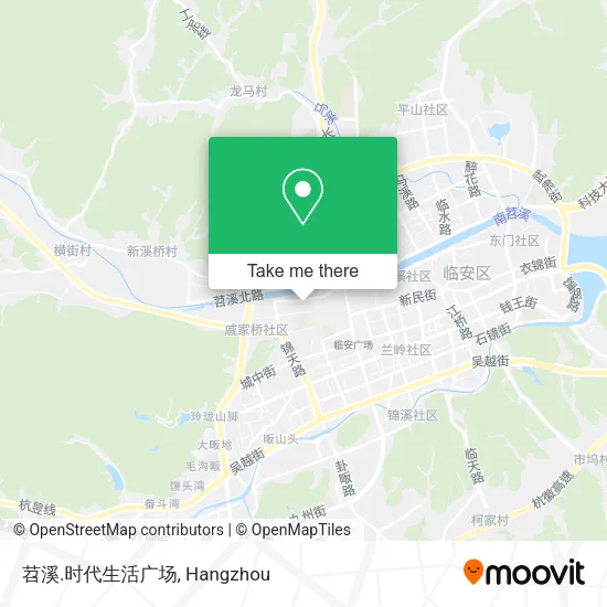 苕溪.时代生活广场 map