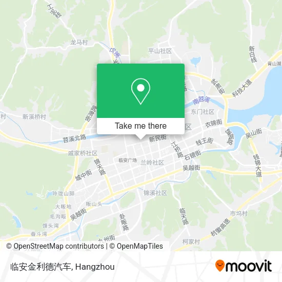 临安金利德汽车 map
