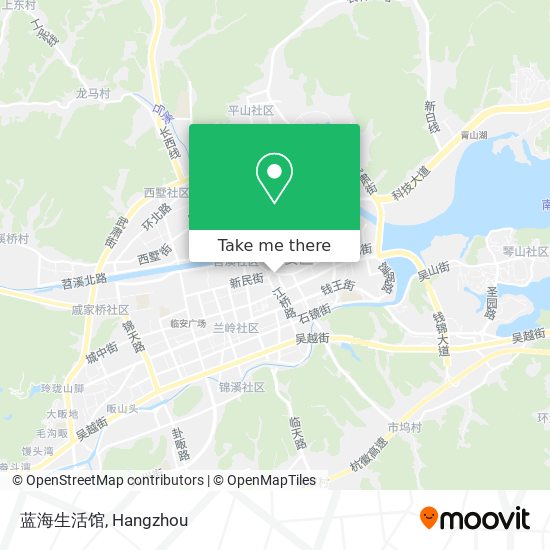 蓝海生活馆 map