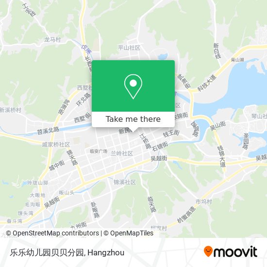 乐乐幼儿园贝贝分园 map