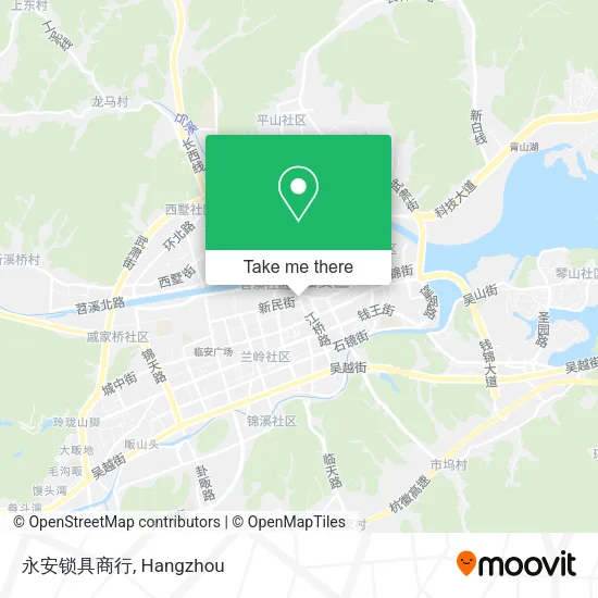 永安锁具商行 map