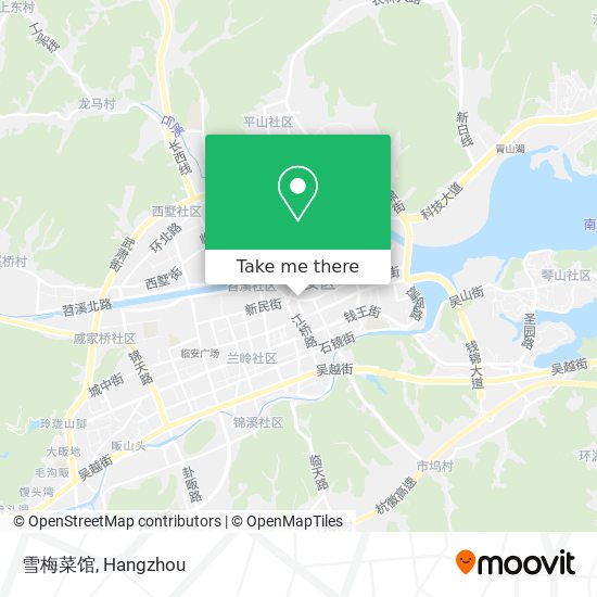 雪梅菜馆 map