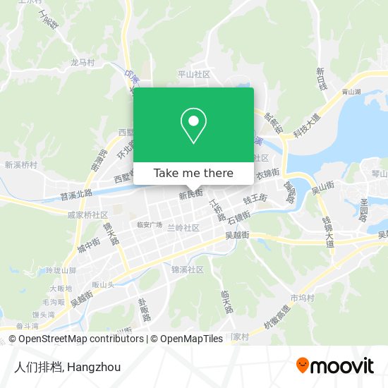 人们排档 map