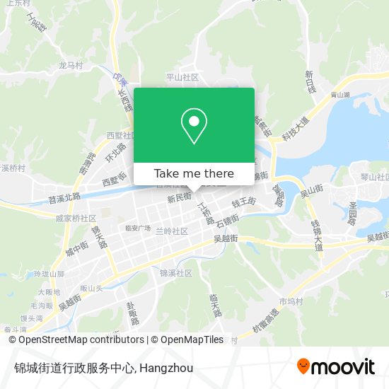 锦城街道行政服务中心 map