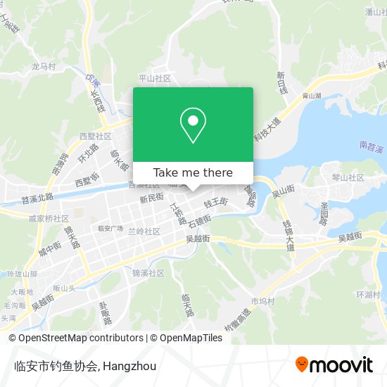 临安市钓鱼协会 map