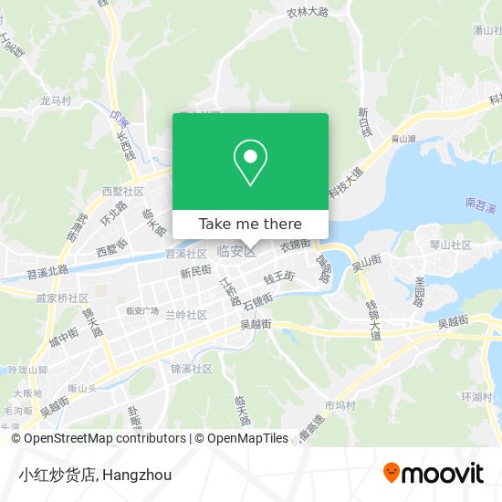 小红炒货店 map