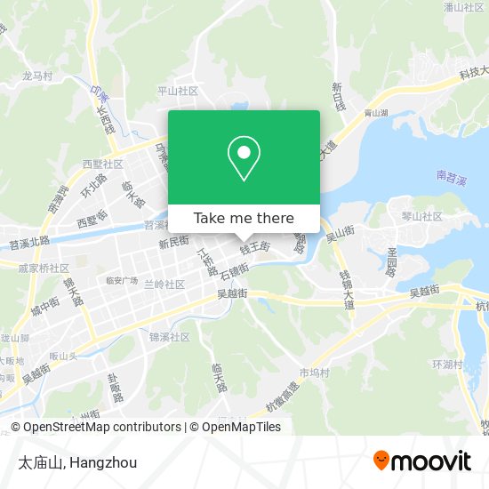 太庙山 map