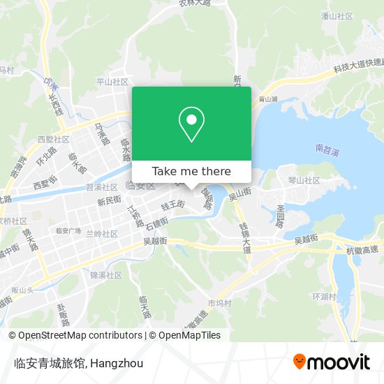 临安青城旅馆 map