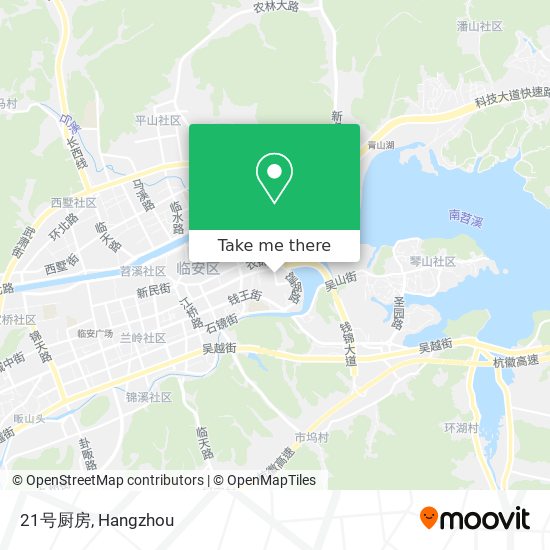 21号厨房 map