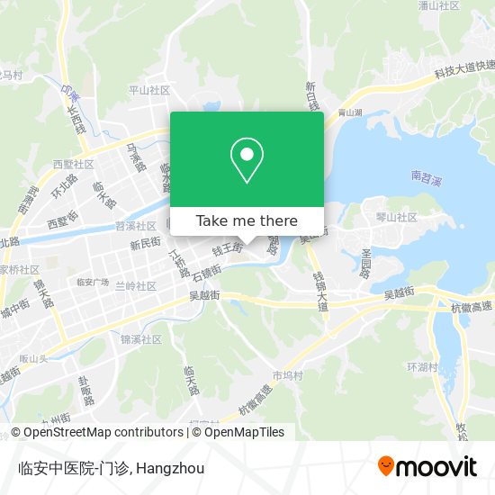 临安中医院-门诊 map