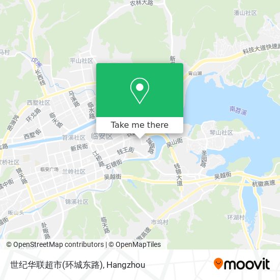 世纪华联超市(环城东路) map