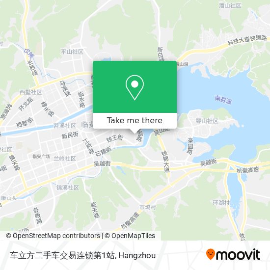 车立方二手车交易连锁第1站 map