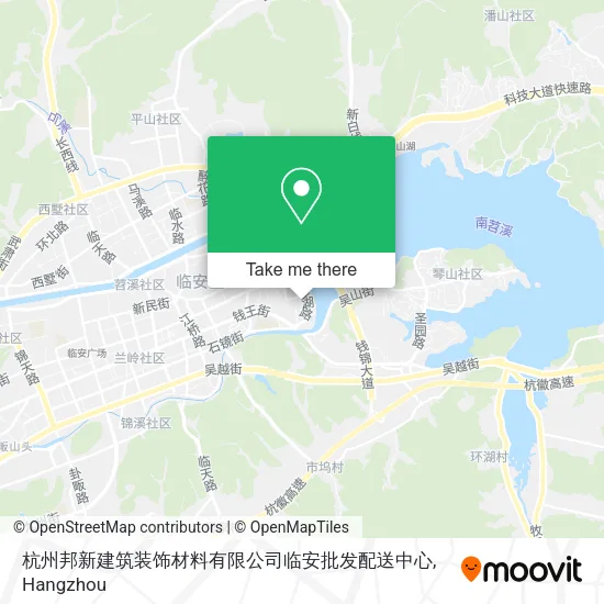 杭州邦新建筑装饰材料有限公司临安批发配送中心 map