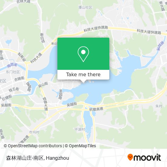 森林湖山庄-南区 map