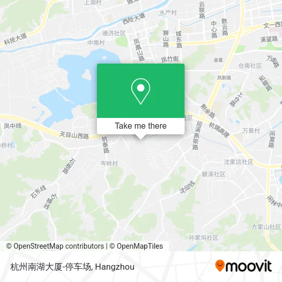 杭州南湖大厦-停车场 map