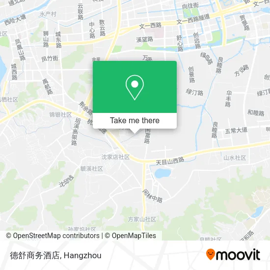 德舒商务酒店 map