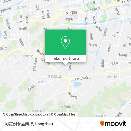 彩霞副食品商行 map