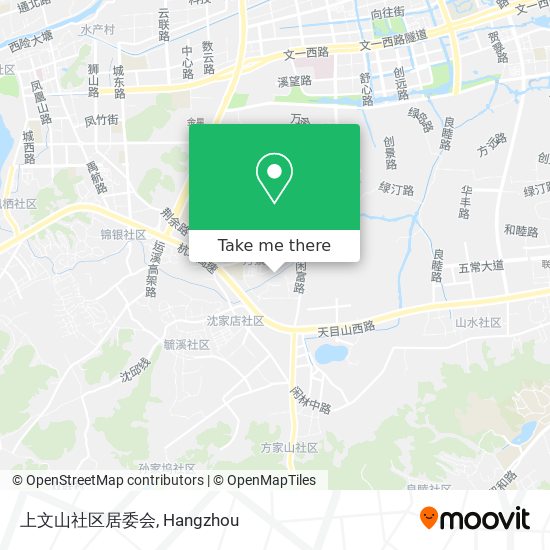 上文山社区居委会 map