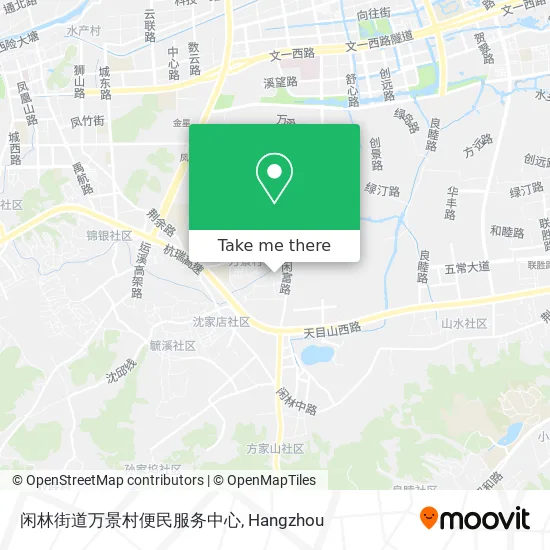 闲林街道万景村便民服务中心 map