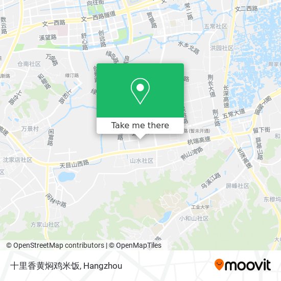 十里香黄焖鸡米饭 map
