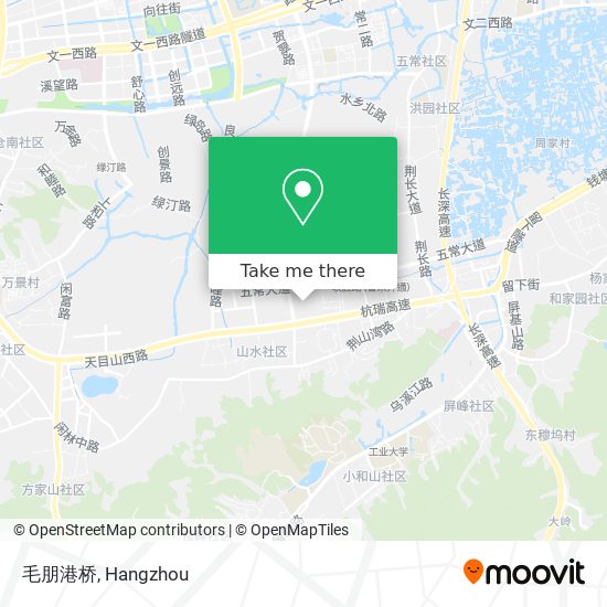 毛朋港桥 map