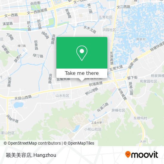 颖美美容店 map
