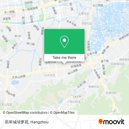 翡翠城绿萝苑 map