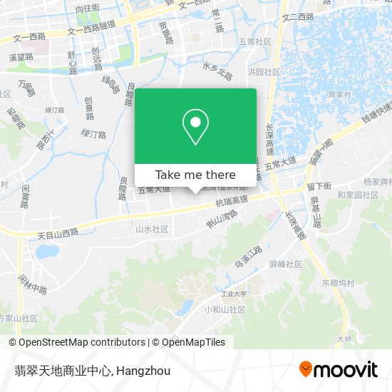 翡翠天地商业中心 map