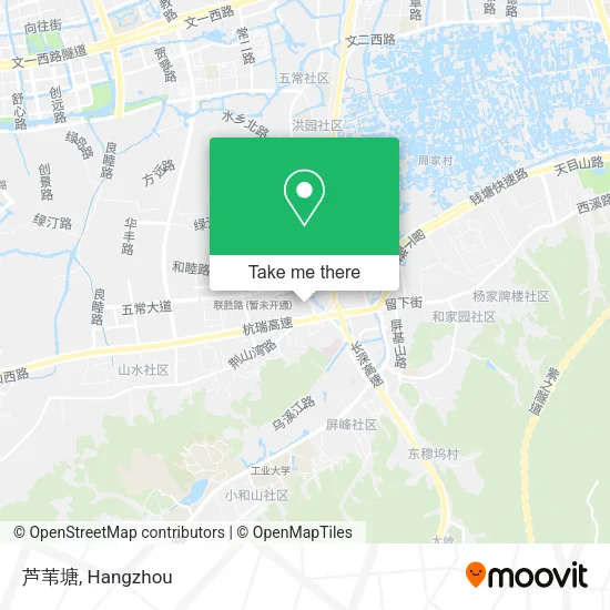 芦苇塘 map