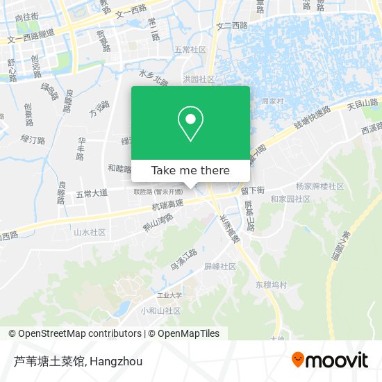 芦苇塘土菜馆 map
